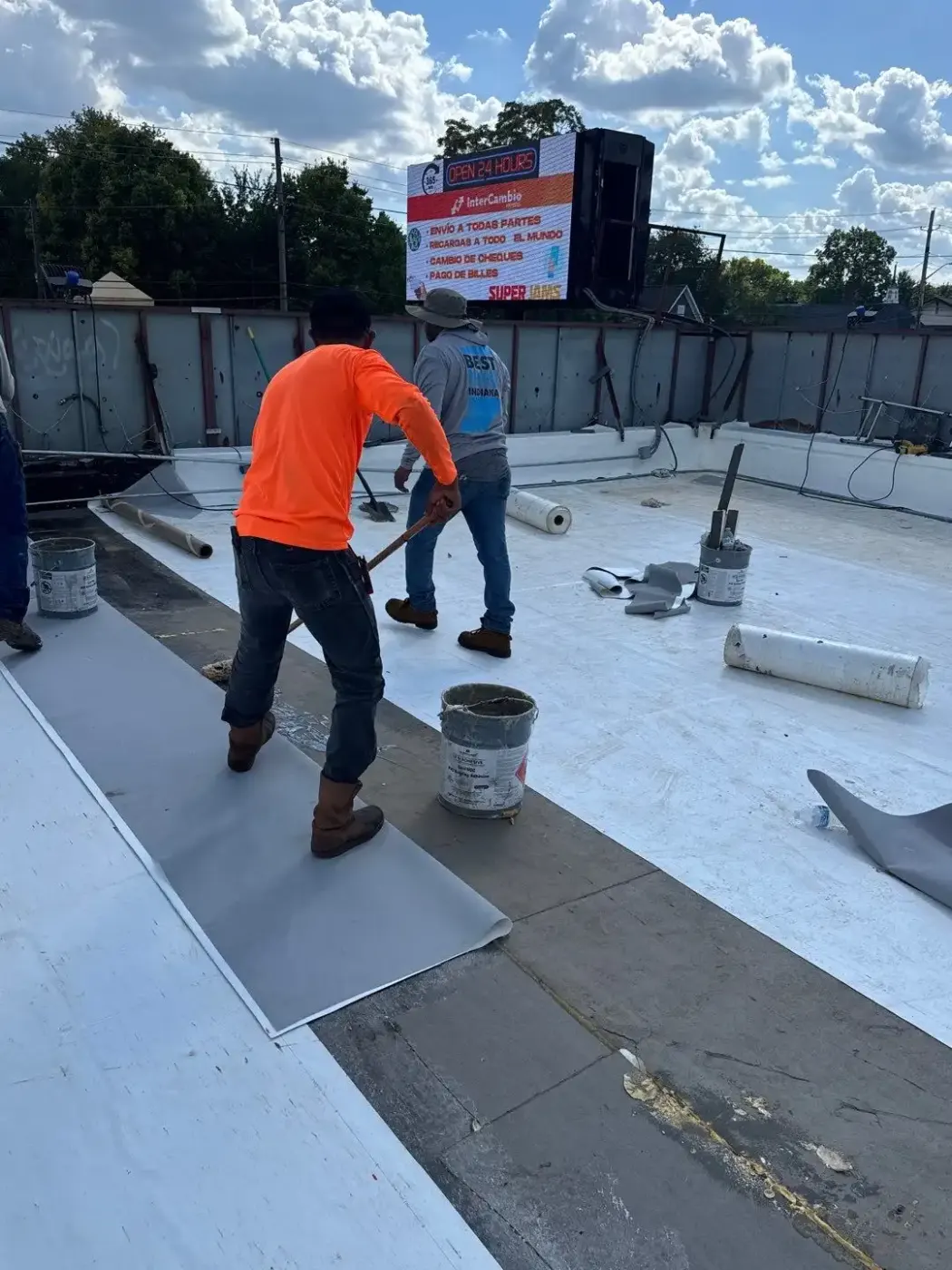 Commercial Roofing in Shadeland